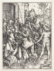 Christus trägt das Kreuz