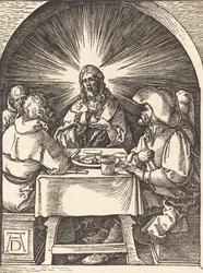 Christus in Emmaus, wahrscheinlich ca. 1509-1510