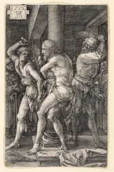 Christi Geißelung (Kupferstich-Passion)