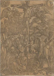 Christus am Kreuz, Blatt 8 der Folge "Die Grosse Passion"