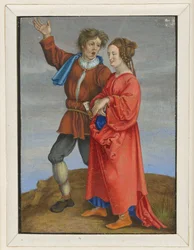 Der Bauer und seine Frau