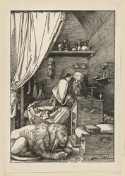 Heiliger Hieronymus in seiner Zelle