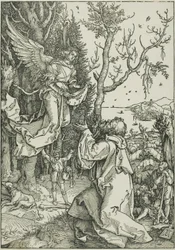 Joachim und der Engel, aus Das Leben der Jungfrau