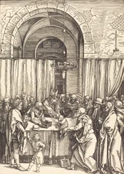 Joachims Opfer wird abgelehnt, ca. 1504-1505