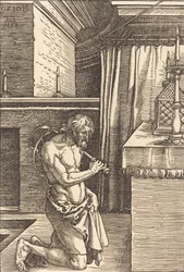 König David tut Buße