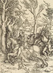 Ritter und Landsknecht