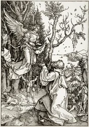 Das Marienleben: Joachim und der Engel (Bartsch 78)