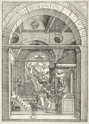 Leben der Jungfrau: Die Verkündigung, 1504-1505