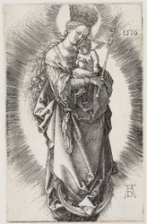 Maria mit Zepter und Sternenkrone