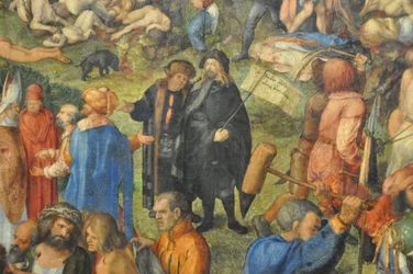 Marter der zehntausend Christen (Detail)