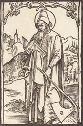 Der heilige Matthias, um 1500