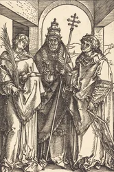 Heilige Stephanus, Sixtus und Laurentius