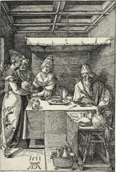 Salome präsentiert Herodias den Kopf von Johannes dem Täufer