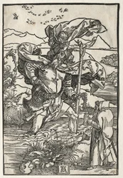 St. Christophorus mit den Vögeln, um 1501-1504