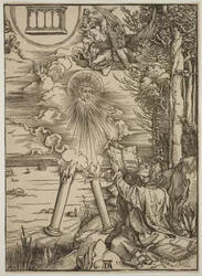 St. Johannes verschlingt das Buch