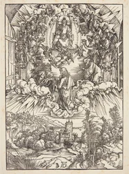 St. Johannes vor Gott und den Ältesten