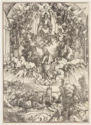 St. Johannes vor Gott und den Ältesten