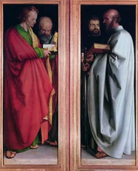 St. Johannes mit St. Peter und St. Paul mit St. Markus