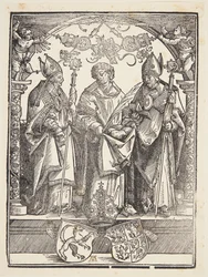 St. Stephan mit zwei anderen Heiligen