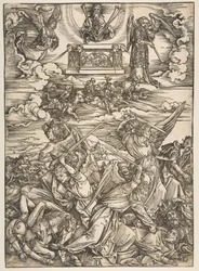 Die vier apokalyptischen Reiter aus „Die Apokalypse“