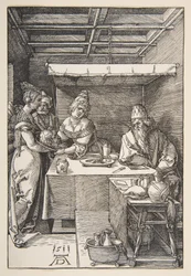 Der Kopf des Heiligen Johannes des Täufers wird Herodes gebracht