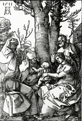 Die Heilige Familie mit St. Anna und St. Joachim, 1511