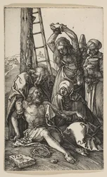Die Beweinung, aus Die Passion, 1507