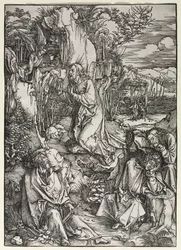 Die Große Passion: Christus am Ölberg, um 1497-1500
