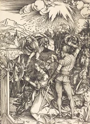 Das Martyrium der Heiligen Katharina, ca. 1497-1499