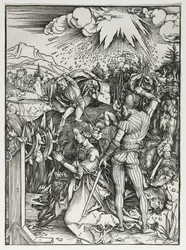 Das Martyrium der Heiligen Katharina von Alexandria, ca. 1497