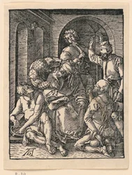 Die Verspottung Christi, aus der Serie Die Kleine Passion
