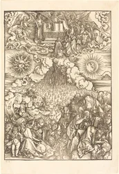 Die Öffnung des fünften und sechsten Siegels