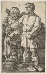 Das Bauernpaar auf dem Markt, 1519