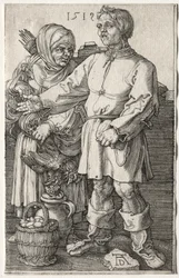 Die Bauern auf dem Markt