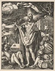 Die Auferstehung, aus Die kleine Passion, ca. 1510