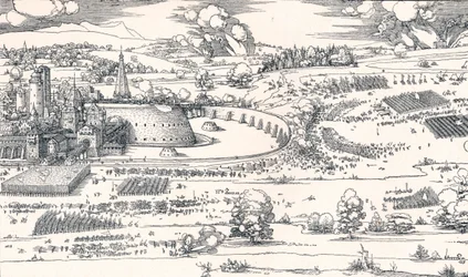 Die Belagerung einer Festung I, 1527 1906