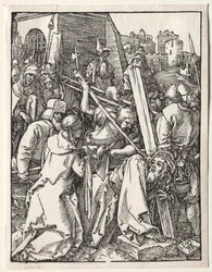 Die Kleine Passion: Christus trägt das Kreuz