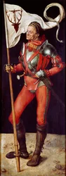 Paumgartner-Altar: Heiliger Eustachius
