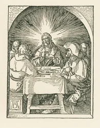 Christus und die Jünger in Emmaus, um 1510