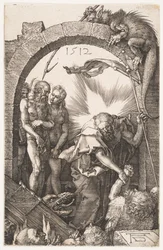 Christus in der Vorhölle aus der Gravierten Passion