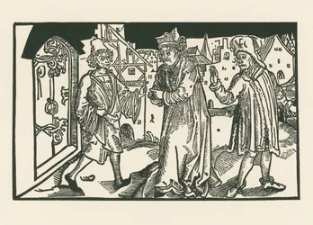 Davus, Simo und Chremes, um 1492-93