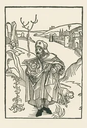 Jean Charlier de Gerson als Pilger