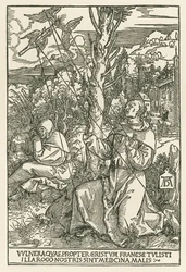Sankt Franziskus empfängt die Stigmata
