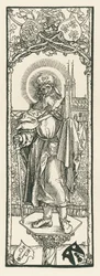 Heiliger Sebald auf der Säule, um 1501