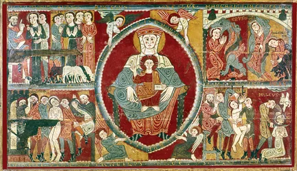 Altar der Kapelle der Hl. Margareta: das Martyrium