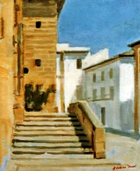 Plaza de la Iglesia de Jávea