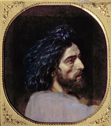 Kopf von Johannes dem Täufer, Studie für 