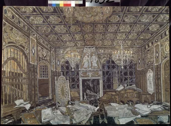 Bühnenbild für das Stück Othello von William Shakespeare
