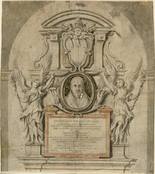 Entwurf für ein Denkmal für Papst Gregor XV.
