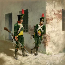 Erstes Kaiserreich: Leichte Infanteriejäger, Armee von Italien